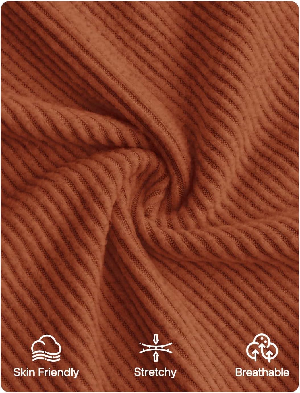 imageZESICA Womens Long Sleeve Shirts 2025 Fall Mock Neck Ribbed Knit Slim Fit Tops Basic Tees Dressy Casual Outfits ClothesBrick