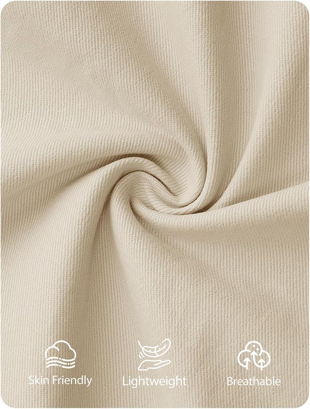 imageZESICA Womens Trendy Lightweight Oversized Barn Jackets 2025 fall Fashion Contrast Collar Zip Up Cargo Cotton Casual CoatApricot