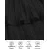 imageZESICA Womens 2025 Fall Long Sleeve Ruffle Tiered Layered Chiffon Flowy Swing Wedding Guest Cocktail Party Midi DressBlack