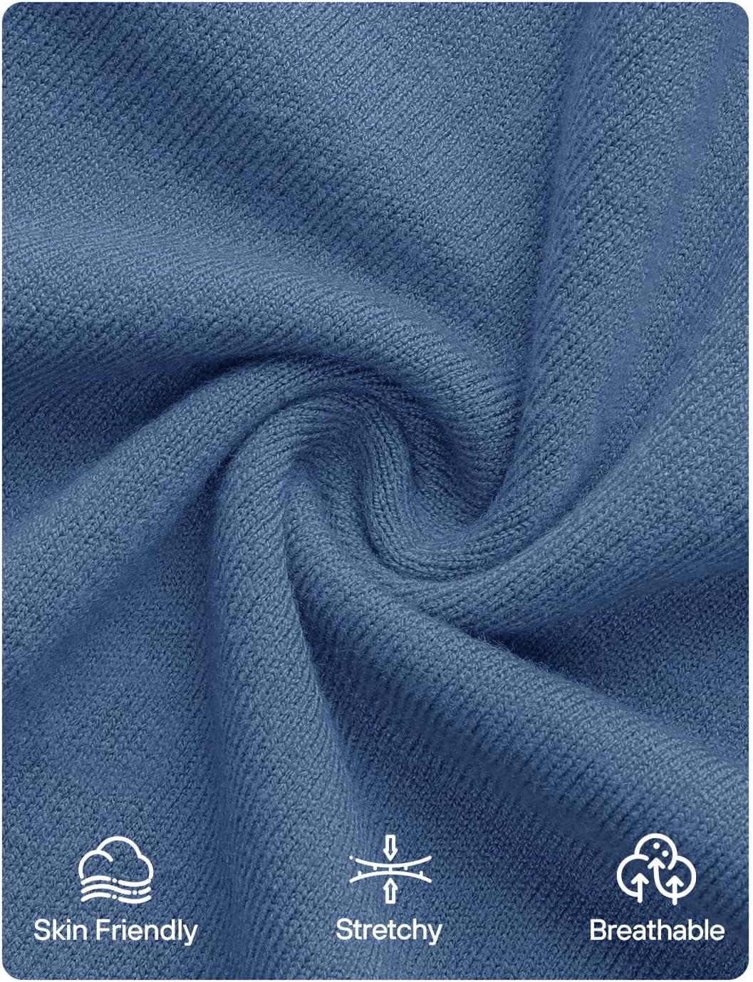 imageZESICA Womens Casual Short Sleeve Sweaters 2026 Summer Oversized Crewneck Soft Knit Cropped Tops Trendy OutfitsDustyblue