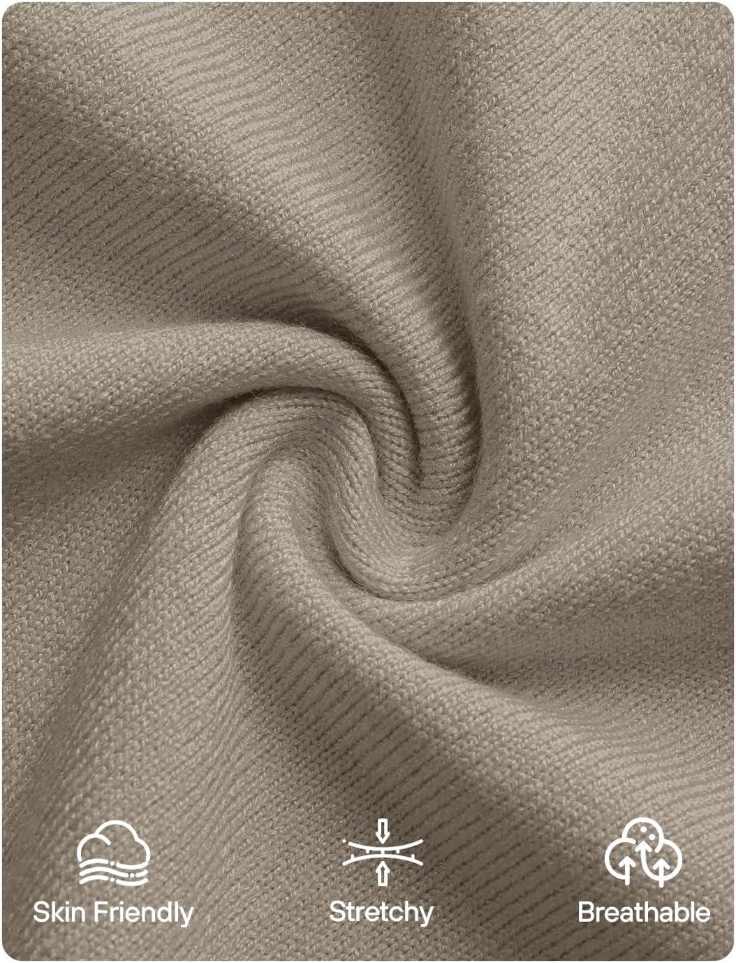 imageZESICA Womens Casual Short Sleeve Sweaters 2026 Summer Oversized Crewneck Soft Knit Cropped Tops Trendy OutfitsKhaki