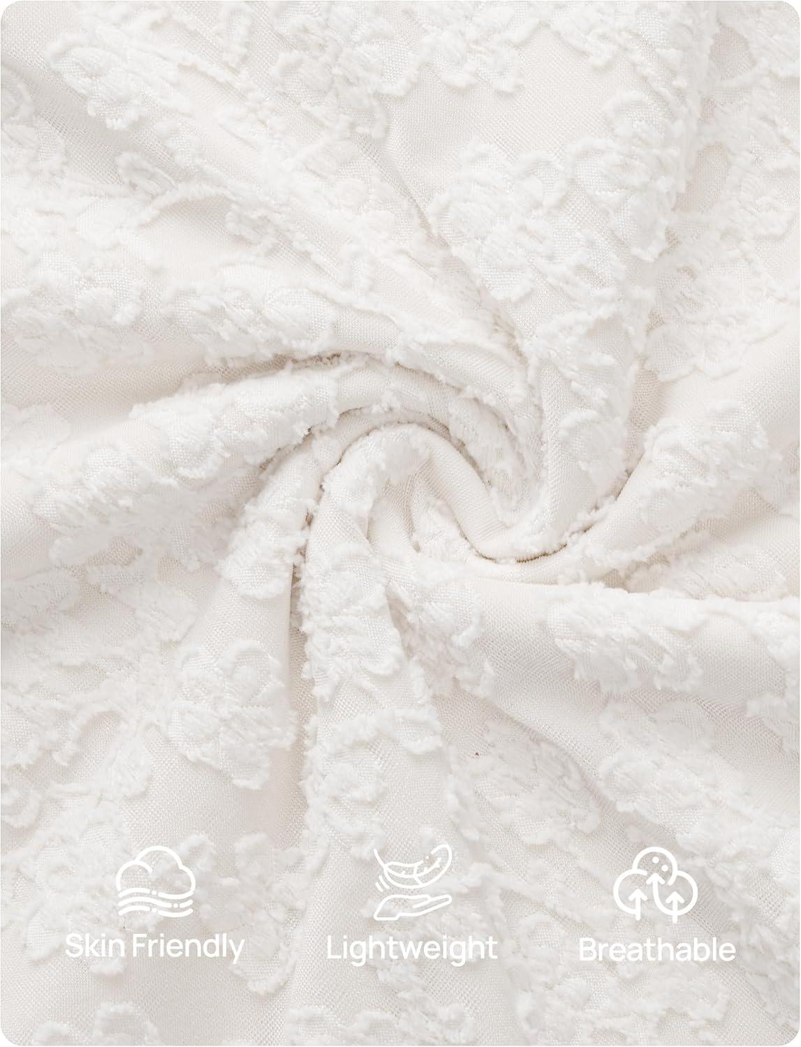 imageZESICA Womens Floral Halter Midi Dress 2026 Casual Elegant Sleeveless Flowy A Line Wedding Guest Cocktail DressesWhite