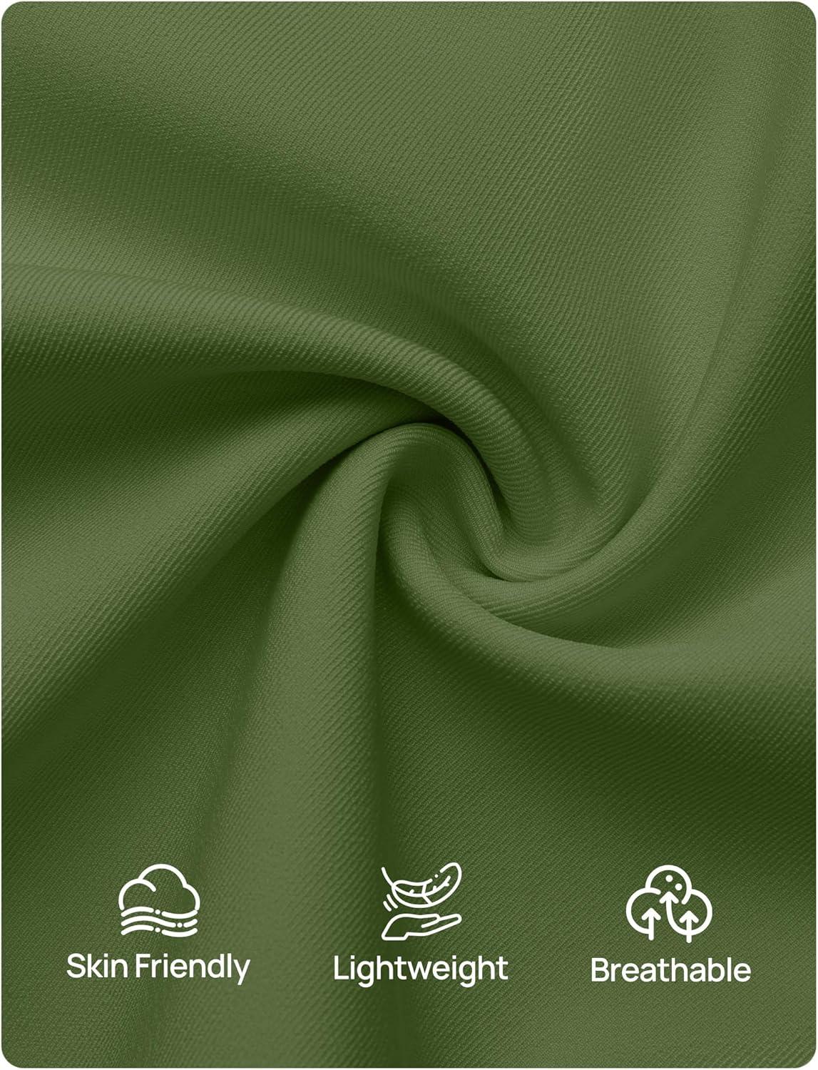 imageZESICA Womens Summer 2 Piece Short Sets 2026 Suit Vest Tops and Shorts Matching Set Business Casual OutfitsGreen