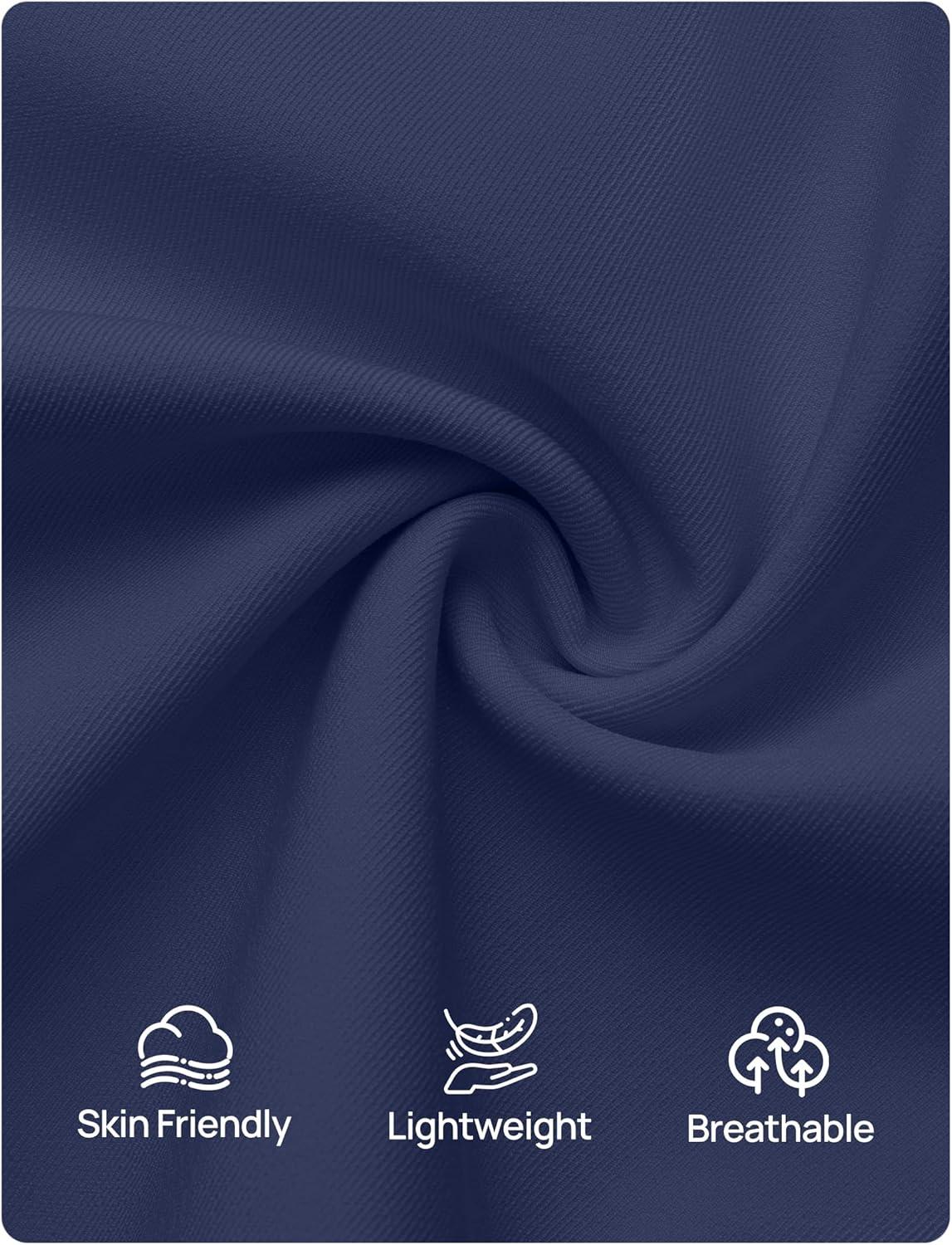 imageZESICA Womens Summer 2 Piece Short Sets 2026 Suit Vest Tops and Shorts Matching Set Business Casual OutfitsNavy