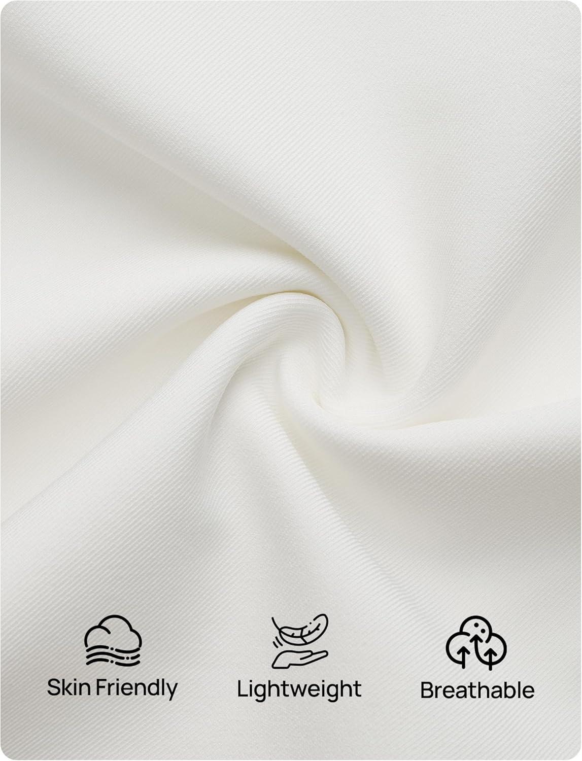 imageZESICA Womens Summer 2 Piece Short Sets 2026 Suit Vest Tops and Shorts Matching Set Business Casual OutfitsWhite