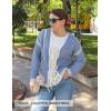 image:imageZESICA Crdigans for Women Trendy 2026 Tie Front Bow Sweaters Casual Long Sleeve Winter Clothing CoatsBlue