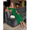 image:imageZESICA Womens 2026 Off Shoulder Bodycon Maxi Dress Summer Spring Formal Elegant Cocktail Party Wedding Guest Midi DressesGreen