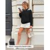 image:imageZESICA Womens Fall Long Sleeve Sweaters 2026 Crew Neck Knit Loose Dressy Pullover Tops Winter Trendy OutfitsBlack
