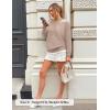 image:imageZESICA Womens Fall Long Sleeve Sweaters 2026 Crew Neck Knit Loose Dressy Pullover Tops Winter Trendy OutfitsOatmeal