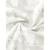 image:imageZESICA Womens Summer One Shoulder Floral Bodycon Midi Dress 2026 Ruched Elegant Wedding Cocktail Party Long DressesWhite