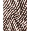 image:imageZESICA Womens Spring Striped Strapless Crop Tube Tops 2026 Summer Knit Bandeau Going Out Shirts Y2K Beach Vacation OutfitsBrown