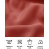 image:imageZESICA Womens 2026 Summer Boho Spaghetti Strap Square Neck Solid Color Ruffle A Line Beach Long Maxi DressRust