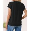 image:imageZESICA Womens Summer Wool Blend Short Sleeve Sweater Top 2026 Business Casual Lightweight Trendy Tank TopsBlack