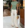 image:imageZESICA Womens 2026 Summer Cap Sleeve Blouse Mock Neck Business Casual Tops Spring Dressy Tunic Work ShirtsGreen