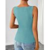 image:imageZESICA Womens Sleeveless Tank Tops 2026 V Neck Ribbed Knit Shirts Summer Casual Cute Y2K Sweater VestSage