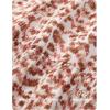 image:imageZESICA Spring Dresses for Women 2026 Long Sleeve Boho Floral V Neck Empire Waist A Line Casual Flowy Wedding Guest Maxi DressOrange Red
