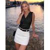 image:imageZESICA Womens Cowl Neck Business Casual Tank Tops 2026 Summer Sleeveless Knit Shirts Work Dressy BlousesBlack