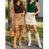 image:imageZESICA Womens Cowl Neck Business Casual Tank Tops 2026 Summer Sleeveless Knit Shirts Work Dressy BlousesGreen