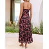 image:imageZESICA Womens Summer Floral Sleeveless Maxi Dress 2026 Boho Mesh Spaghetti Strap Flowy Beach Wedding Guest Long DressesNewblack