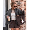 image:imageZESICA Womens Lace Mesh Sheer See Through Long Sleeve Top  Fitted Crew Neck Y2K Going Out Tops Cute Sexy Floral Tee Shirts 2026 Fall Club Party Concert Date Night Vacation OutfitsIvory