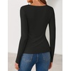 image:imageZESICA Womens Fall Long Sleeve Peplum Business Casual Tops  Boat Neck Asymmetrical Tunic Blouse Comfy Soft Fabric Work Ofiice Outfits Fashion Trendy ClothesBlack