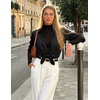 image:imageZESICA Womens Mesh Sheer Turtleneck Long Sleeve Shirts  See Through Fitted Blouses Sexy Cute TShirts Going Out Tops Date Night Party Clubwear Shirts 2026 Fall Layering OutfitsBlack