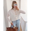 image:imageZESICA Womens Mesh Sheer Turtleneck Long Sleeve Shirts  See Through Fitted Blouses Sexy Cute TShirts Going Out Tops Date Night Party Clubwear Shirts 2026 Fall Layering OutfitsWhite
