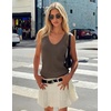 image:imageZESICA Womens Summer Knit Vest Tops Wool Blend Sweaters  Sleeveless TopsGoing Out TopsTrendy VestsCasual V Neck Tank TopTrendy OutfitsBusiness Casual TopsWork Office VestsMocha