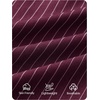 image:imageZESICA Womens Wide Leg Striped Business Work Palazzo Pants  High Waist Button Down Side Pockets 2026 Straight Long Pant Dressy Office Slacks Work Trousers Early Fall FashionWine