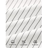 image:imageZESICA Womens Wide Leg Striped Business Work Palazzo Pants  High Waist Button Down Side Pockets 2026 Straight Long Pant Dressy Office Slacks Work Trousers Early Fall FashionWhite