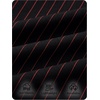 image:imageZESICA Womens Wide Leg Striped Business Work Palazzo Pants  High Waist Button Down Side Pockets 2026 Straight Long Pant Dressy Office Slacks Work Trousers Early Fall FashionBlackred