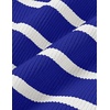image:imageZESICA Womens Summer Sleeveless Ribbed Knit Bodycon Midi Dresses  Casual Striped Square Neck Slim Fit Sundress Comfy Soft Stretch Long Tank Dresses Daily Beach Vacation Outfits ClothesRoyalblue