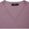 image:imageZESICA Womens V Neck 2026 Fall Sweater Dress  Bodycon Slimming Long Sleeve Ribbed Knit Tie Waist Classy Holiday Work Office Winter Midi DressesDarkviolet