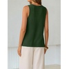 image:imageZESICA Womens Summer Crochet Sleeveless Tank Tops  V Neck Loose Fit Eyelet Lightweight 2026 Casual Business Sweater Vest Cute Going Out Trendy Boho Beach Vacation OutfitsArmygreen