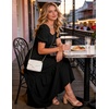 image:imageZESICA Womens 2026 Summer Boho Floral Ruffle Maxi DressBlack