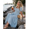 image:imageZESICA Womens 2026 Summer Boho Floral Ruffle Maxi DressLightblue
