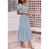 image:imageZESICA Womens 2026 Summer Boho Floral Ruffle Maxi DressLightblue