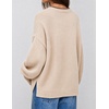 image:imageZESICA Oversized Sweaters for Women 2026 Fall Trendy Pullover TopsApricot