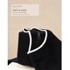 image:imageZESICA Oversized Sweaters for Women 2026 Fall Trendy Pullover TopsBlack