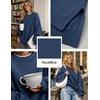 image:imageZESICA Oversized Sweaters for Women 2026 Fall Trendy Pullover TopsRoyal Blue