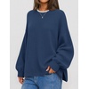 image:imageZESICA Oversized Sweaters for Women 2026 Fall Trendy Pullover TopsRoyal Blue
