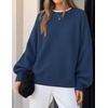 image:imageZESICA Oversized Sweaters for Women 2026 Fall Trendy Pullover TopsRoyal Blue