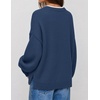 image:imageZESICA Oversized Sweaters for Women 2026 Fall Trendy Pullover TopsRoyal Blue