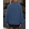 image:imageZESICA Womens Fall Winter Long Sleeve Turtleneck Oversized SweatersDusty Blue