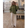 image:imageZESICA Womens Fall Winter Long Sleeve Turtleneck Oversized SweatersGreen