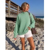 image:imageZESICA Womens Fall Winter Long Sleeve Turtleneck Oversized SweatersLight Green