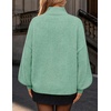 image:imageZESICA Womens Fall Winter Long Sleeve Turtleneck Oversized SweatersLight Green