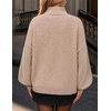 image:imageZESICA Womens Fall Winter Long Sleeve Turtleneck Oversized SweatersOatmeal