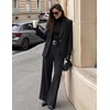 image:imageZESICA Womens Suits 2 Piece Sets Business Casual Work OutfitsBlack