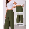image:imageZESICA Womens Barrel Travel Pants with PocketsArmygreen